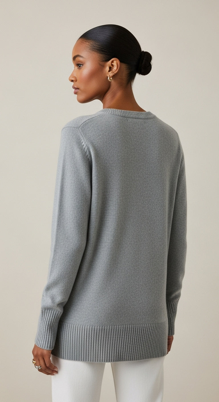 Cashmere Oversized Crewneck