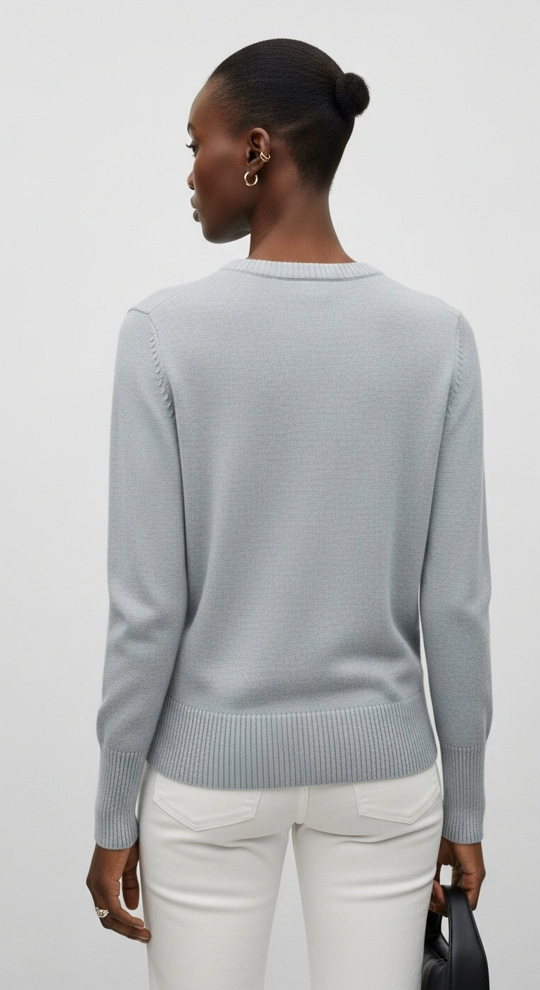 Cashmere Oversized Crewneck