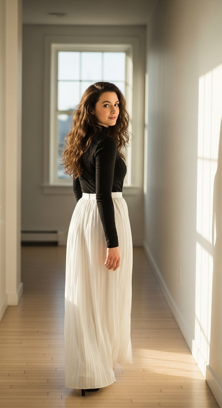 Pleated Skirt