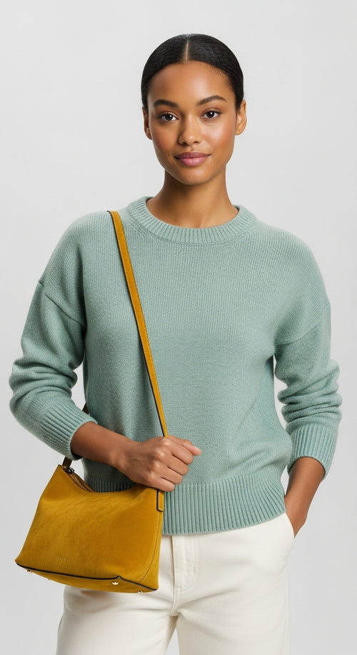Cashmere Oversized Crewneck