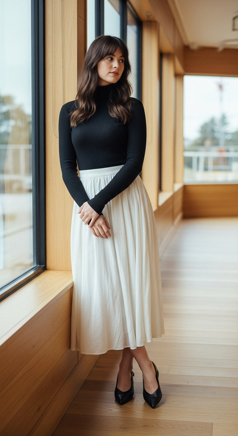 Pleated Skirt