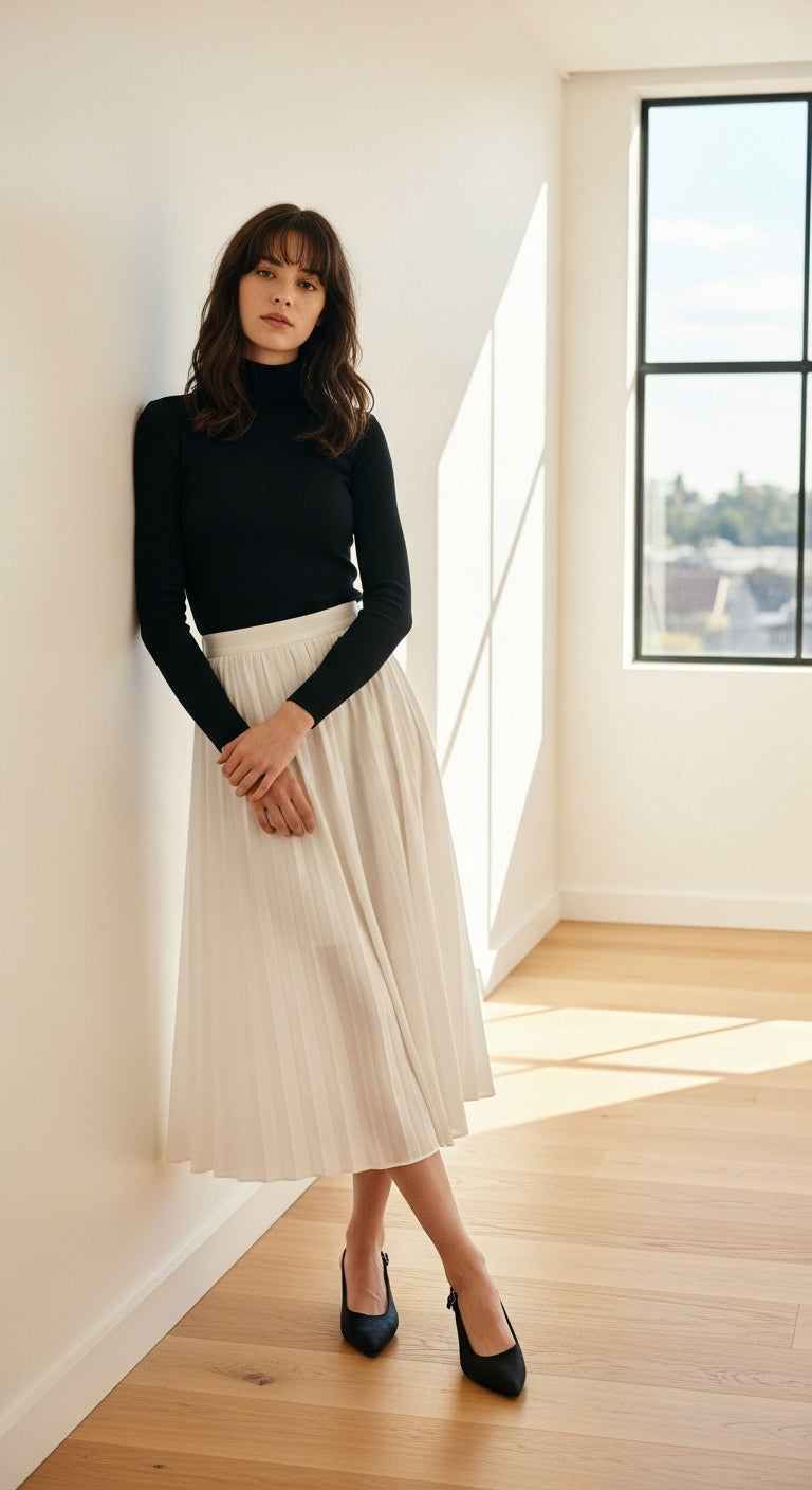 Pleated Skirt